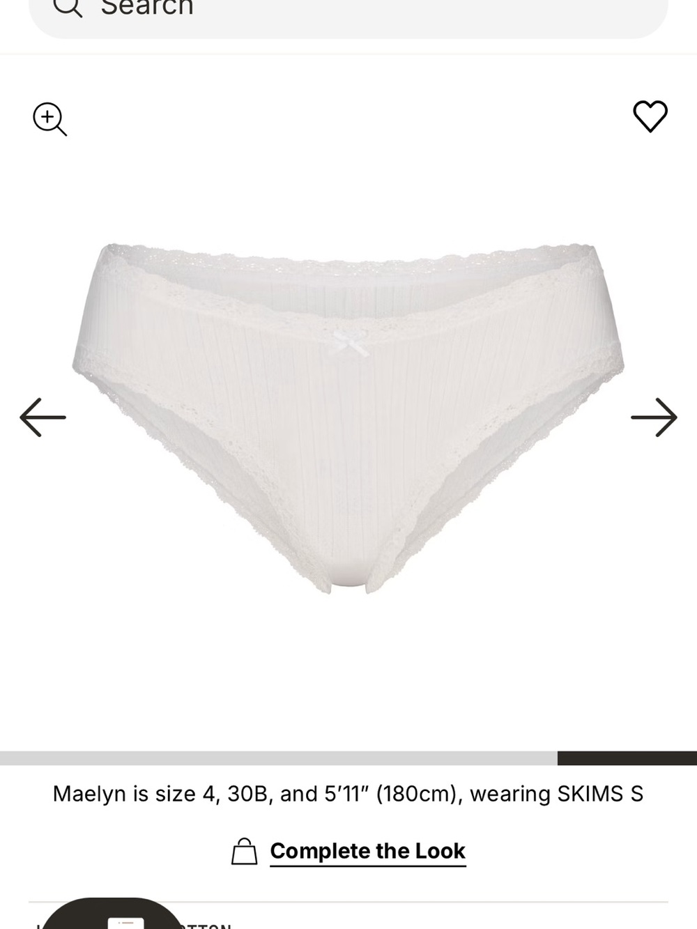 Subcategory selection